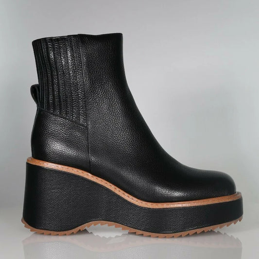 Minx | Tokyo Boot - Black/Tan