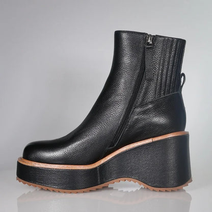 Minx | Tokyo Boot - Black/Tan