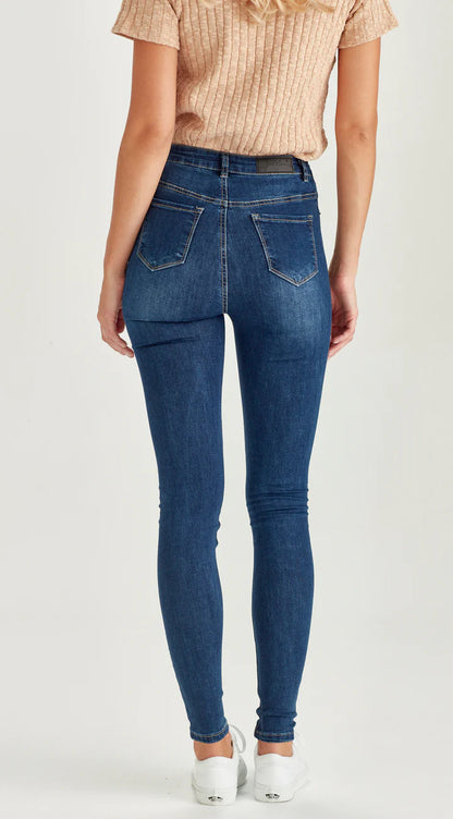 Junkfood | ROCKER Tall Jean Dark Blue