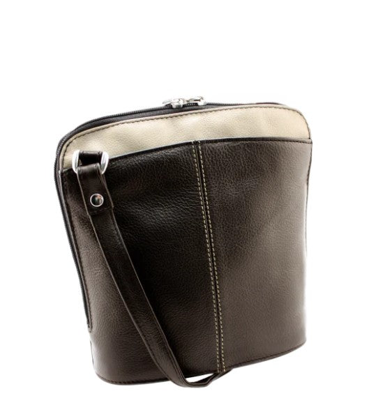 BARON | Petite Leather Bag - Slate