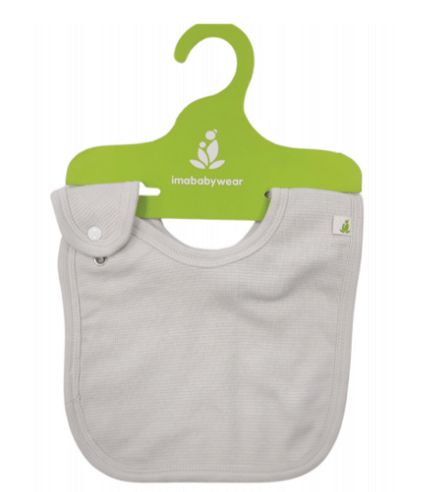 Style Junior Reversible Bib - Granite Stripes