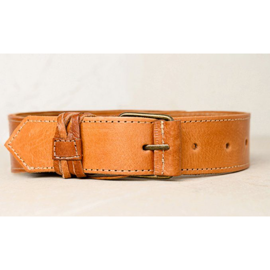 Imagine - Crisscross Tan Belt